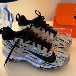 Nike Alpha Menace 4 BG Shark Kids Football cleats